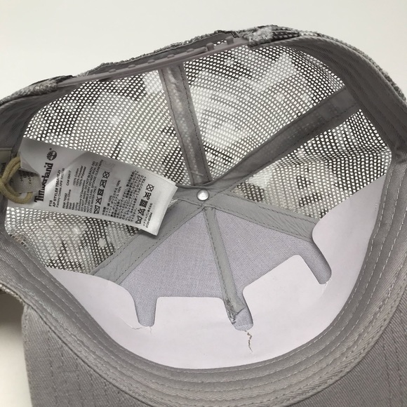 TIMBERLAND Camo Mesh Trucker Men’s Hat One Size - Picture 6 of 8